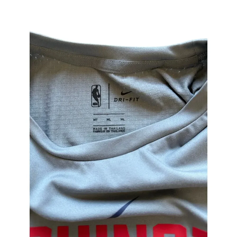 NBA Washington Wizards Nike Dri-Fit Tank Top Men's Medium Tall - Picture 3 of 5